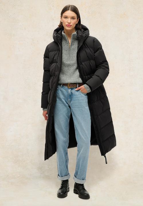 Actual product image Superdry Microfibre Longline Puffer Jkt