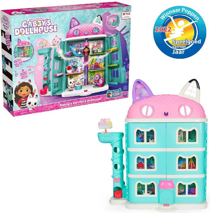 Actual product image Gabby's Dollhouse Gabby's Purrfect Dollhouse