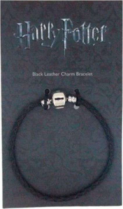 Produktbild GED Harry Potter Black Leather Charm Bracelet 20cm (20 cm)