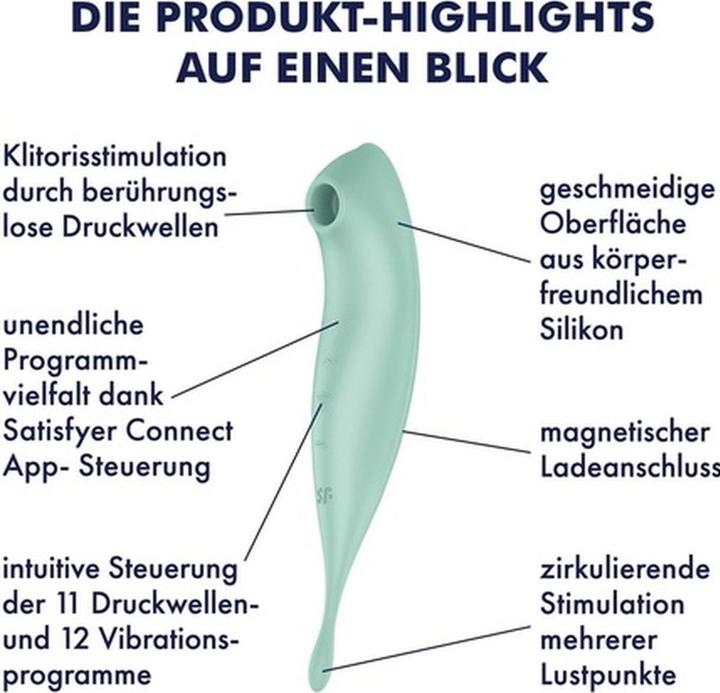 Produktbild Satisfyer Twirling Pro Connect App - Mint