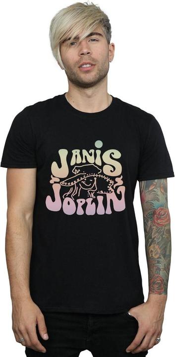 Produktbild Janis Joplin Pastel Logo TShirt (XL)