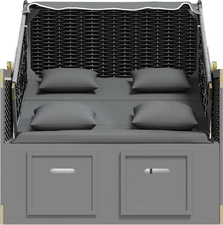 Actual product image vidaXL Beach chair