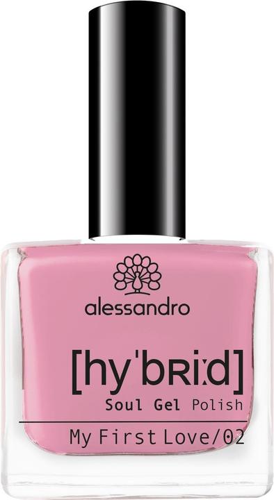Actual product image Alessandro Hybrid Soul Gel Polish My First Love (126 My First Love, Gel-Effect Nail Polish)