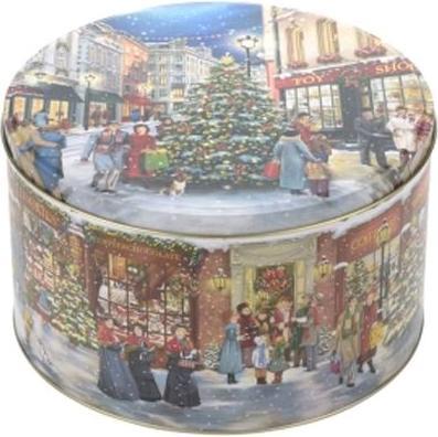 Gawol Keksdose Rund Xmas Shopping Ø21x12 cm