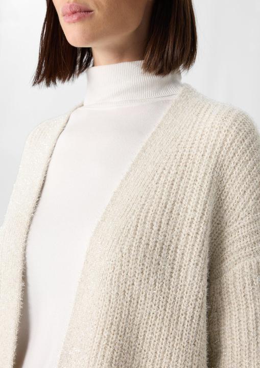 Produktbild Comma Strickjacke Weicher Cardigan mit Glitzergarn (44)