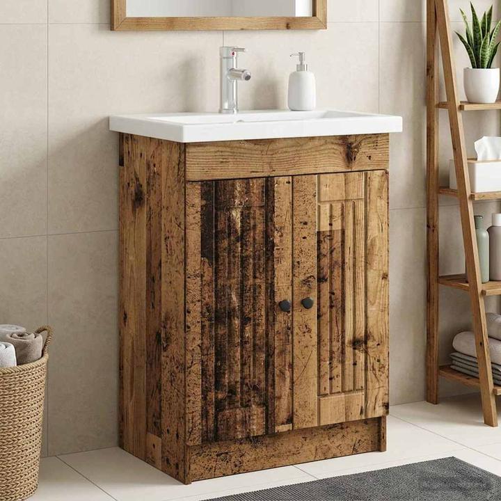 Produktbild vidaXL Badezimmerschrank (37.50 x 56 x 81 cm)