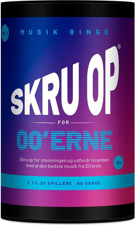 Actual product image SMSCS Games Aps Skru op - Skru op for 00'erne (Skru op for 00'erne, Vol. 1)