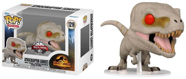 Actual product image Funko Pop! Jurassic Dominion Atrociraptor Ghost (1219) EXM