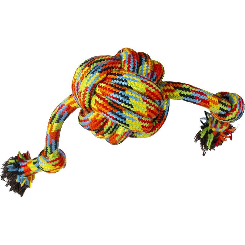 Comparer les prix de Duvoplus Žaislas virvė BEACH KULA + SZNURKI 50x10cm (Jouet à balle chien, Jouet à mâcher pour chien), Jouets pour chien