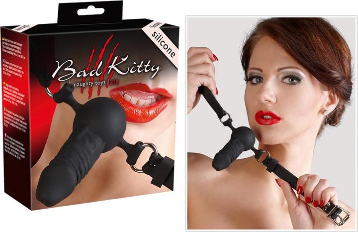 Image du produit Bad Kitty Bâillon en silicone pénis