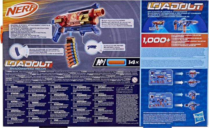 Produktbild Nerf Ner Loadout Shadowspeed Recon