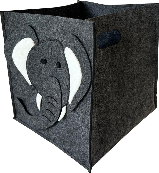 Actual product image HTI-Living Square elephant storage basket (31 cm, 1x)