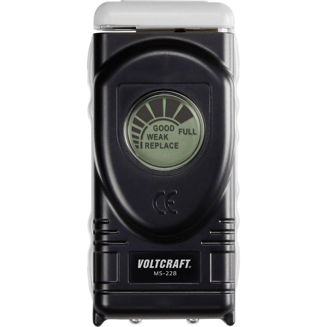 Voltcraft Tester per batterie MS-228, Accessori pile + batterie