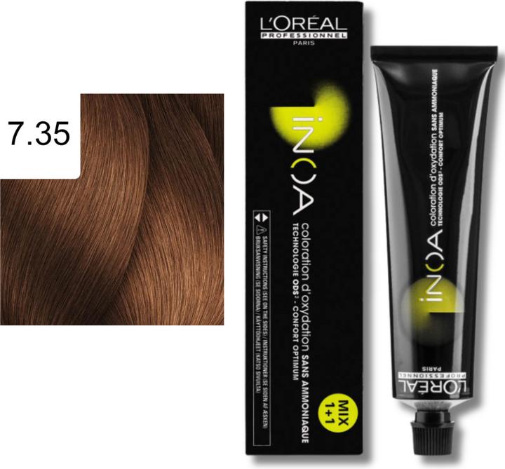 Actual product image L'Oréal Professionnel Inoa (Blond, Gold)