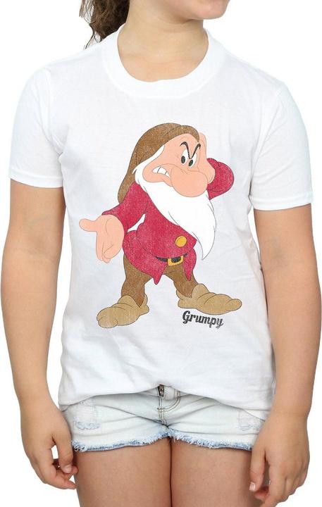 Produktbild Disney Snow White And The Seven Dwarves Classic Grumpy TShirt Mädchen (128)