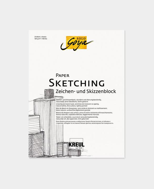 Kreul Bloc d'artiste SOLO Goya Paper Sketching, 240 x 320 mm