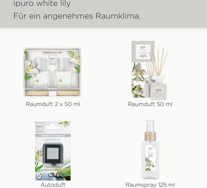 Produktbild Ipuro White Lily (125 g)