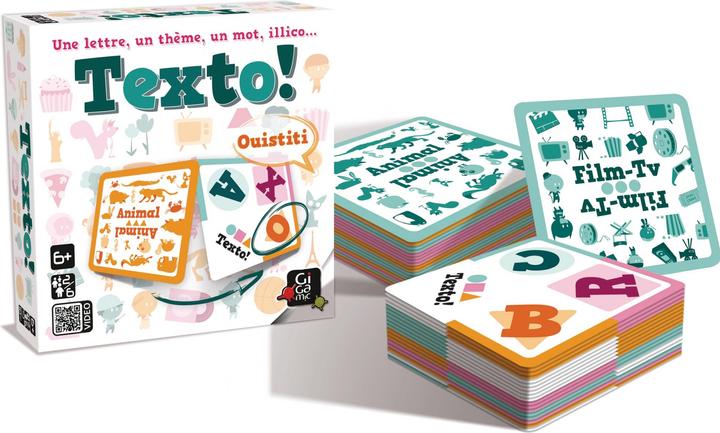 Image du produit Gigamic Texto f (Français, 2 - 6 Joueur)