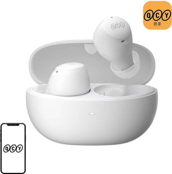 Actual product image QCY HT07 white (ANC, 32 h, Wireless)