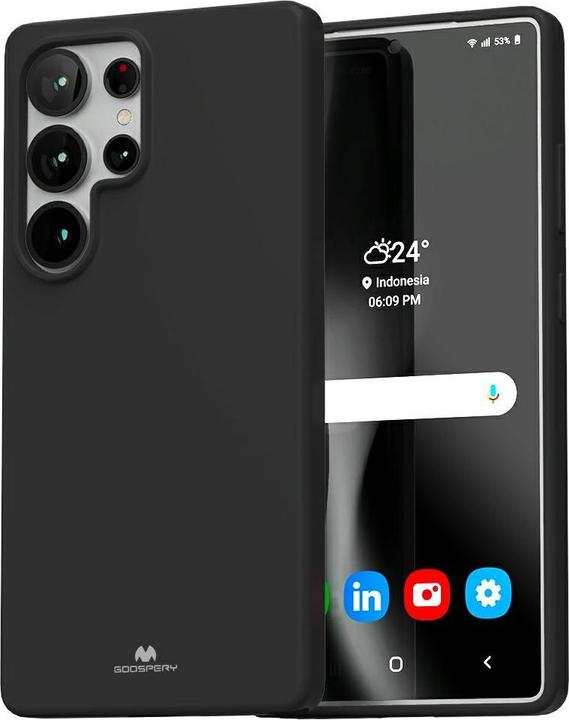 Produktbild Soft Sam S25 Ultra S938 czarny/black (Samsung Galaxy S25 Ultra)