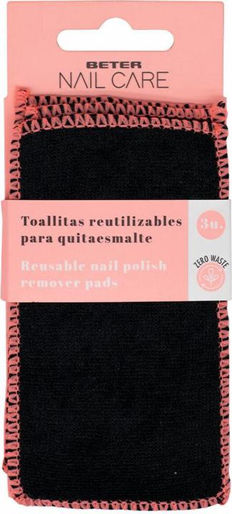 Actual product image Beter Nail Care Toallitas Reutilizables Quitaesmaltes 3 U