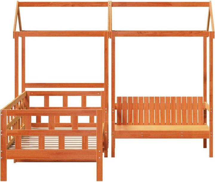 Produktbild VidaXL Tagesbett Set mit Dach (90 x 190 cm)