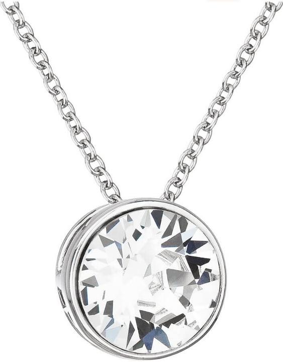 Produktbild Evolution Group Silver necklace with Swarovski crystal 32069.1 (L) (Silber)