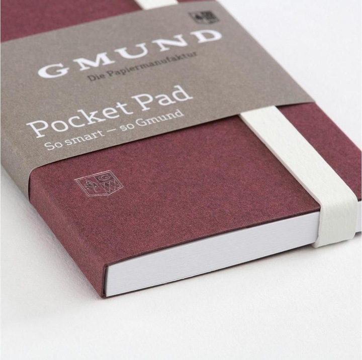 Image du produit Gmund Pocket Pad (6,7 x 13,8 cm, Blanc, Couverture rigide)