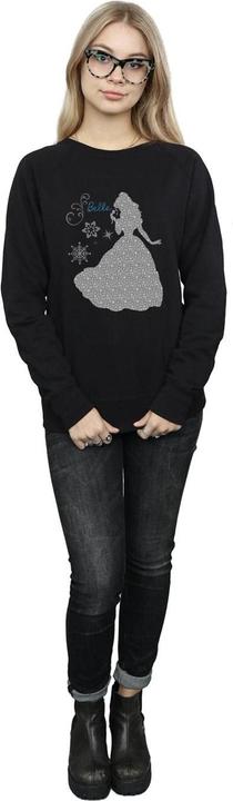 Image du produit Disney Princess - Sweat BELLE CHRISTMAS SILHOUETTE - Femme (L)