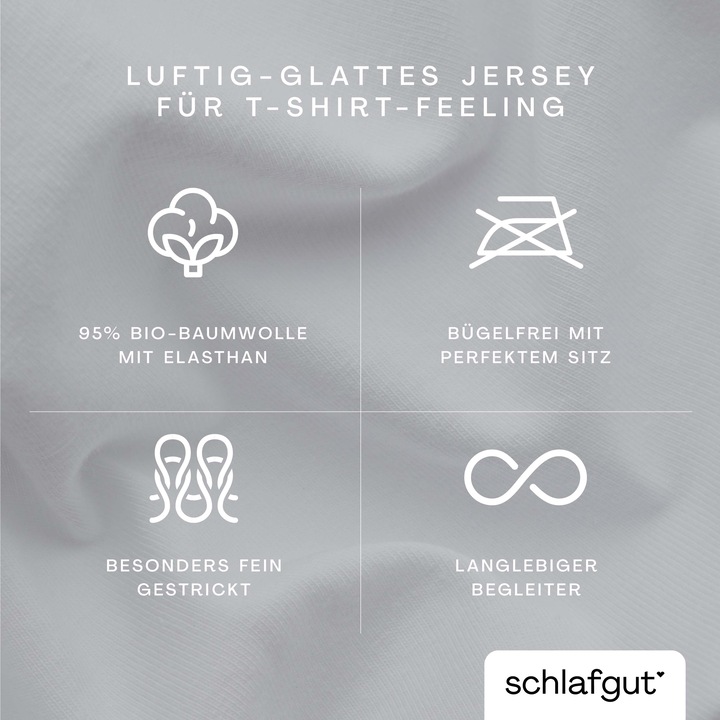 Immagine prodotto schlafgut Knitted Jersey (Copripiumino, 40 x 80 cm)