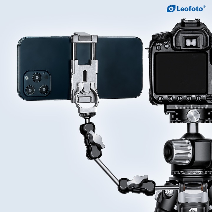 Produktbild Leofoto Smartphone-Halter PC-60 Silber