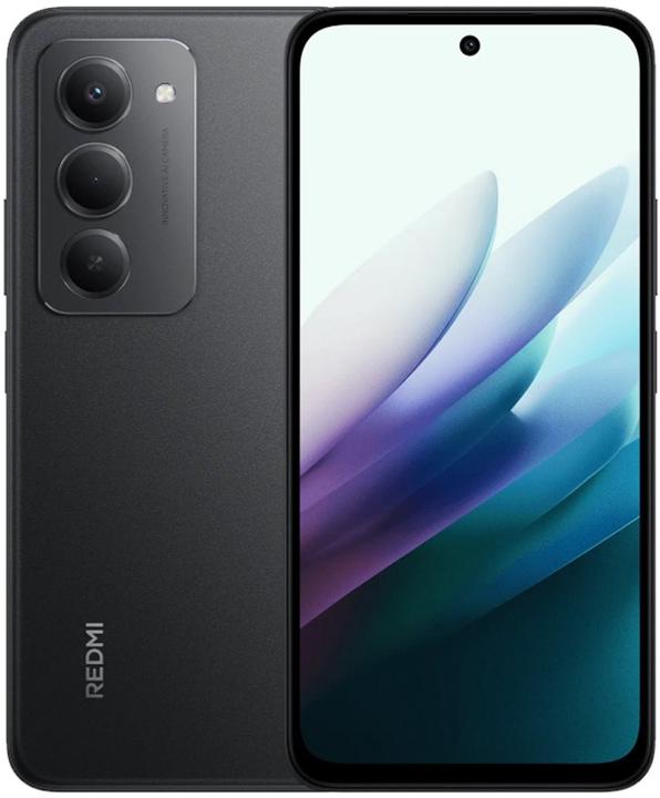Actual product image Xiaomi Redmi 15 4G (128 GB, Midnight Black, 6.90", Hybrid Dual SIM)