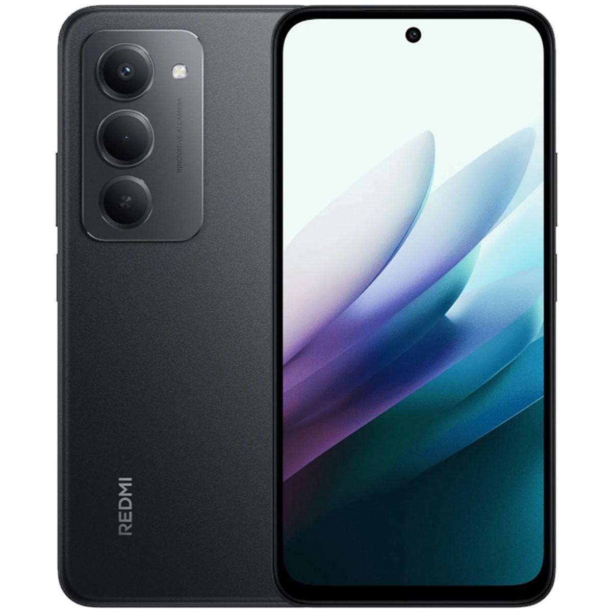 Xiaomi Redmi 15 4G (256 GB, Midnight Black, 6.90", Hybrid Dual SIM, 4G), Smartphone, Schwarz