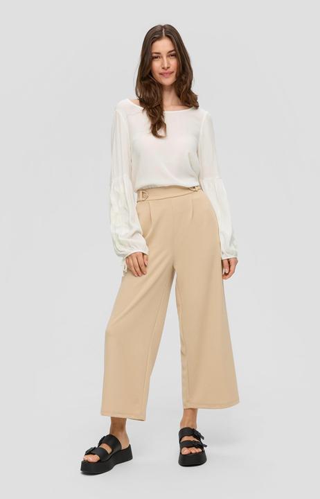 Produktbild s.Oliver Bluse Viskose-Bluse mit Crêpestruktur (44)