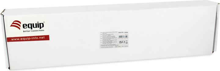 Produktbild equip Patchpanel 48x RJ45 Cat6A 19" FTP 1HE Premium hellgrau