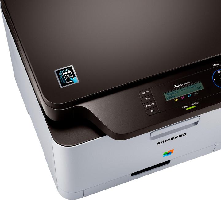 Actual product image Samsung Sl-C460w (Laser, Colour)