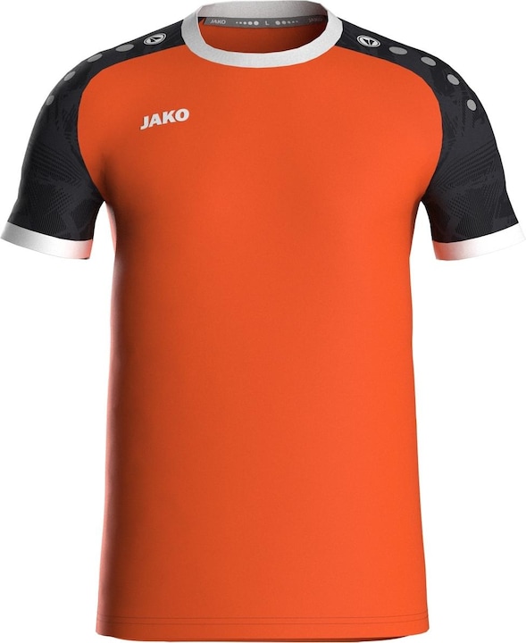Neon orange, Black