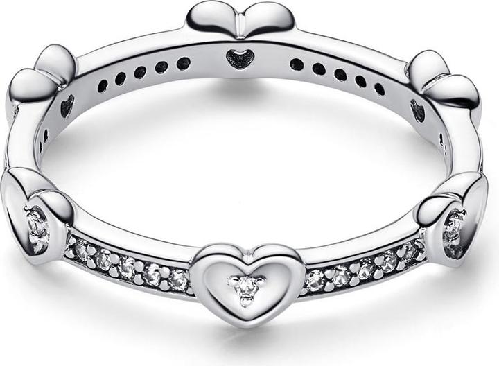 Produktbild Pandora Strahlende Funkelnde Herzen Ring (52)