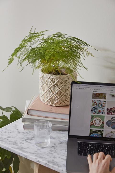 Image du produit DMC Gift of Stitch Kit macramé Cache-pot Boho