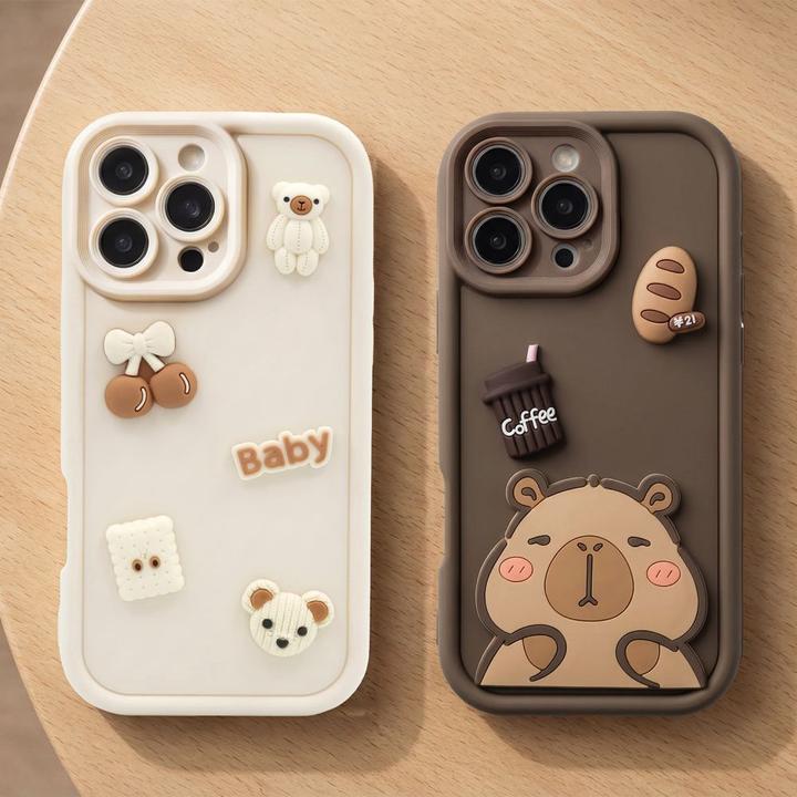 Produktbild OEM Ultra Trendy 3D case for iPhone 17 Pro Max 6,9" bear (Apple iPhone 17 Pro Max)