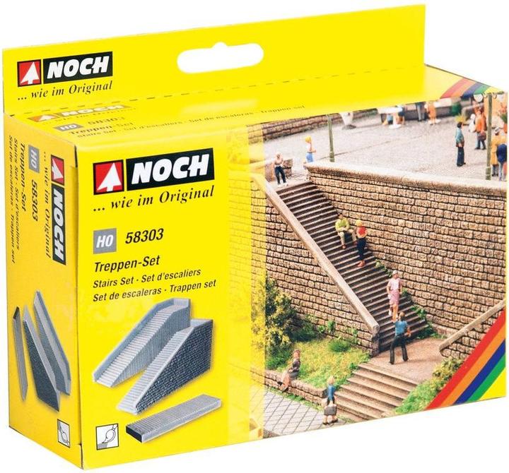 Image du produit Noch 0058303 H0 Escaliers