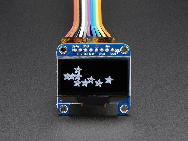 Actual product image Adafruit 938 - Display - - OLED - 3.3 cm (1.3 inch) - 128 x 64 pixels - Monochrome (Display)