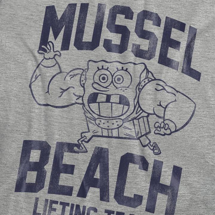 Produktbild Spongebob Squarepants Mussel Beach TShirt meliert (L)
