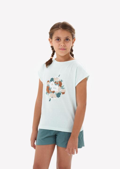 Produktbild Quechua Wander-T-Shirt Mädchen Grösse 122–170 - MH100 türkis