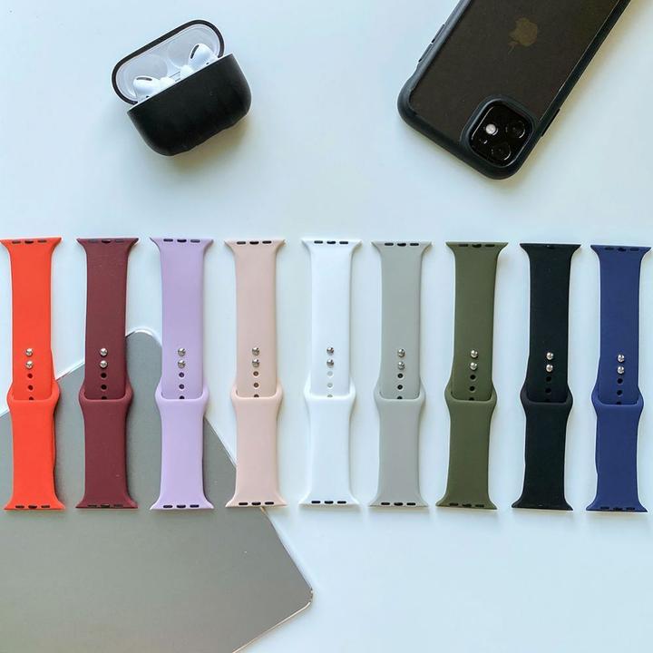 Actual product image Tech-Protect Protect Dirželis Smoothband on APPLE WATCH 1 (22 mm, TPU)