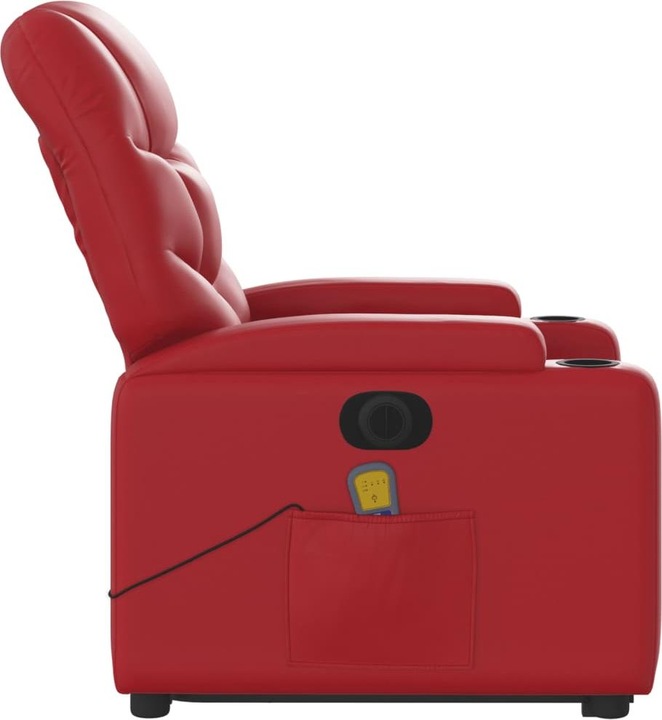 Immagine prodotto VidaXL Poltrona massaggiante con ausilio elettrico in similpelle