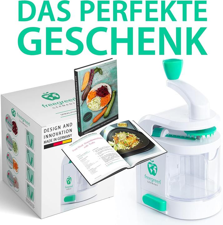 Produktbild Freegreen Spiralschneider mit Auffangsbehälter