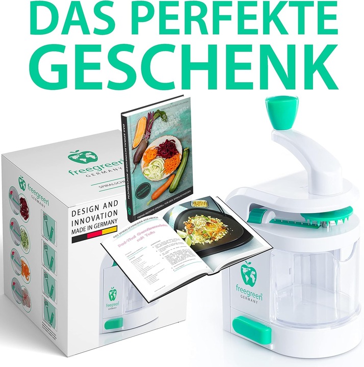Produktbild Freegreen Spiralschneider mit Auffangsbehälter
