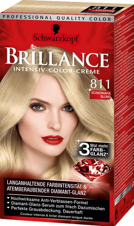 Actual product image Schwarzkopf Brilliance (811 Scandinavia Blond)