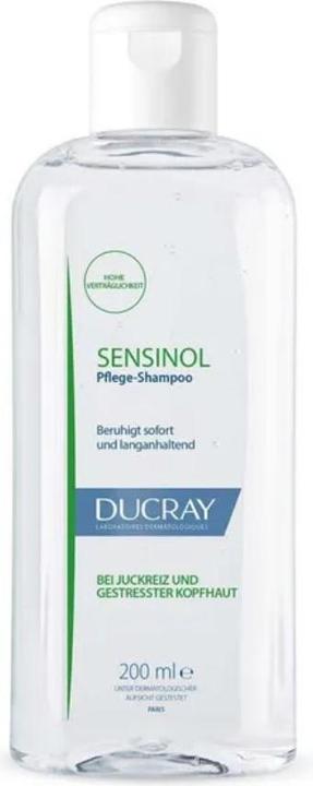 Ducray SENSINOL Pflegeshampoo bei Juckreiz und gestresster Kopfhaut, 200 ml Shampoo (200 ml)